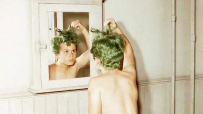 The Boy with Green Hair