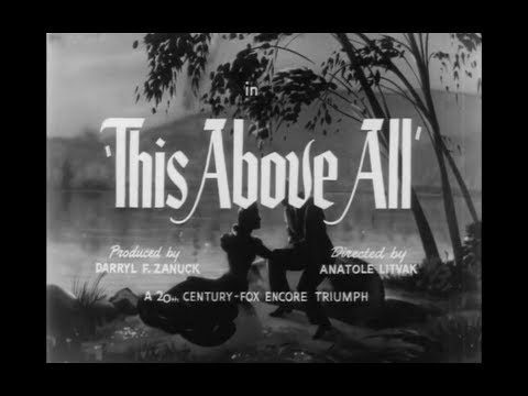 This Above All - Trailer