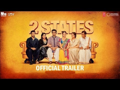 2 States I Official Trailer I Alia Bhatt I Arjun Kapoor