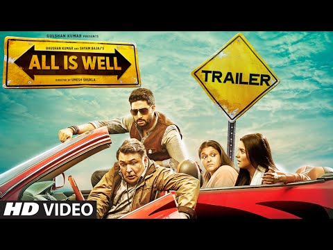 'All Is Well' Official Trailer | Abhishek Bachchan, Asin, Rishi Kapoor, Supriya | T-Series