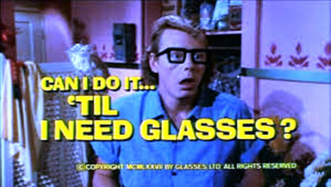 Do you need glasses