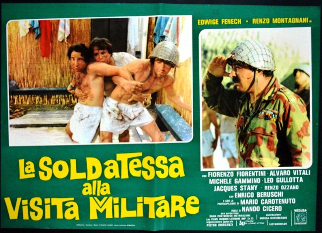 La soldatessa alla visita militare